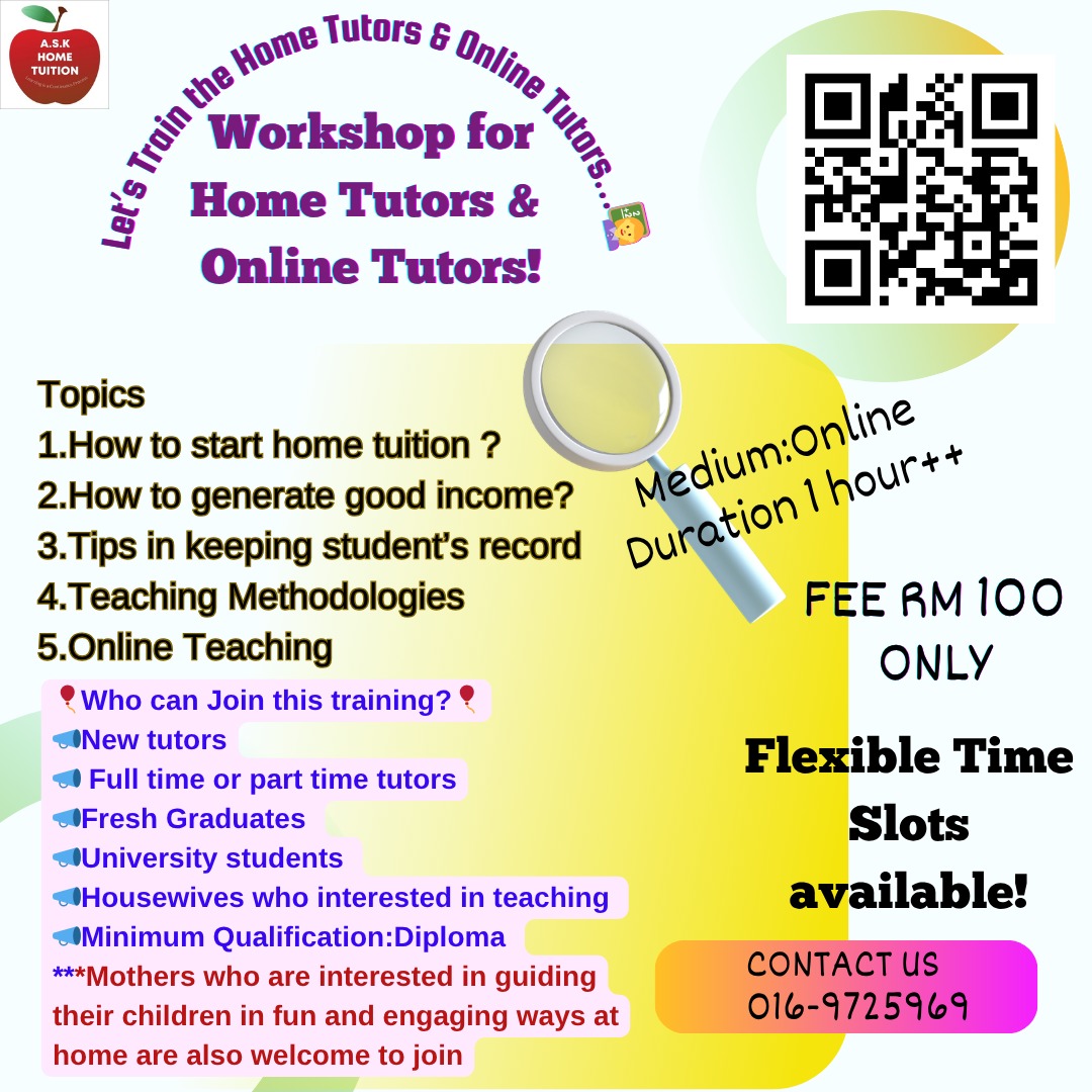 Home Tuition Tamil ,BM, Eng, Math & Science Face to Face and Online Tuition Services — photo 3
