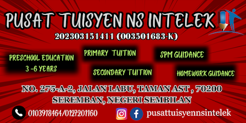 PUSAT TUISYEN NS INTELEK — tuition centre in Seremban